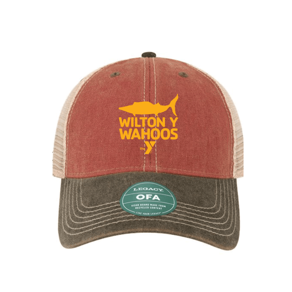 Wilton Y Wahoos - Legacy Old Favorite Trucker Cap