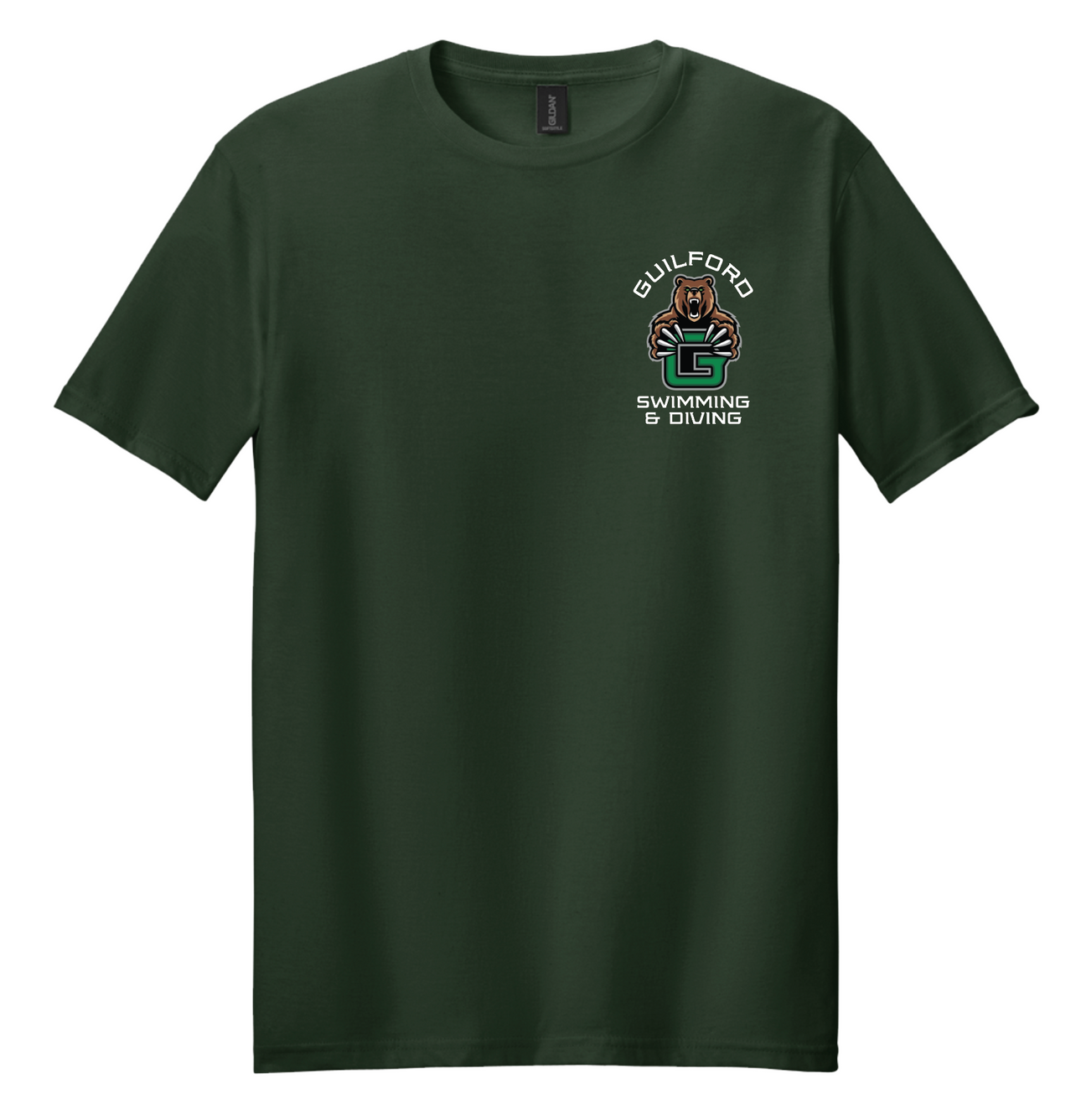 Guilford Swimming & Diving - Unisex Softstyle Tee