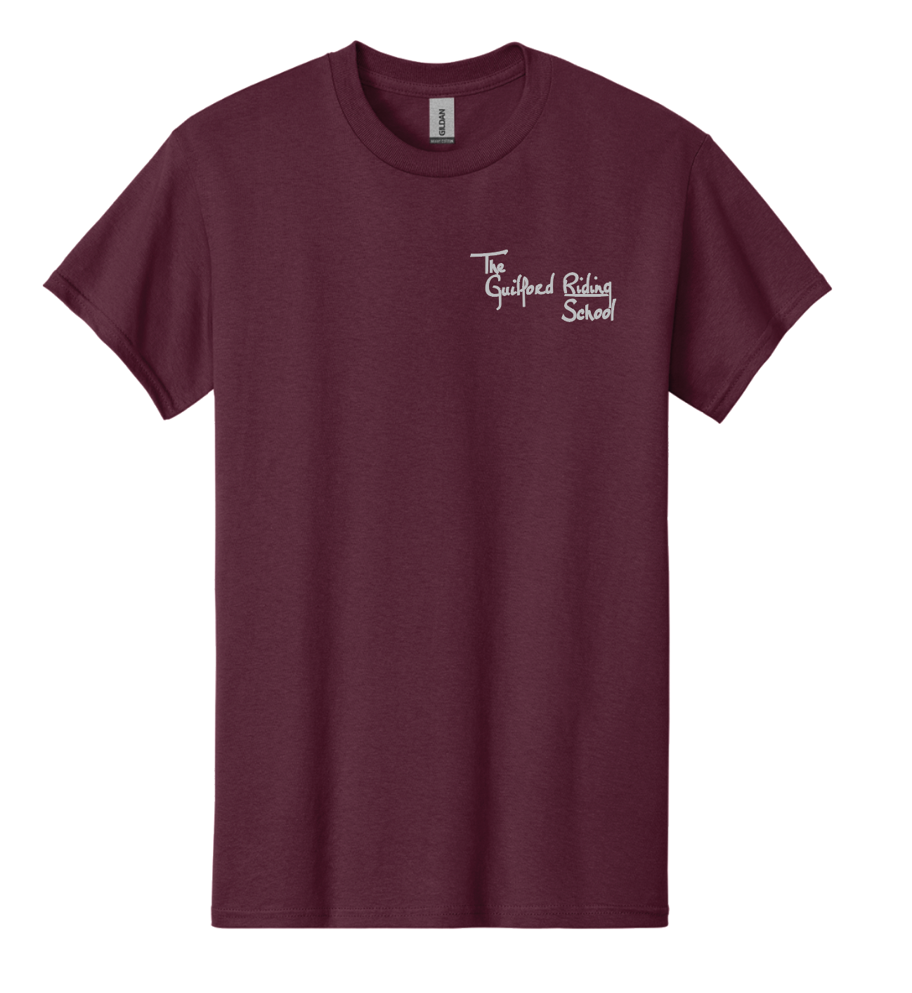 Guilford Riding School - Adult Heavy Cotton™ 100% Cotton T-Shirt
