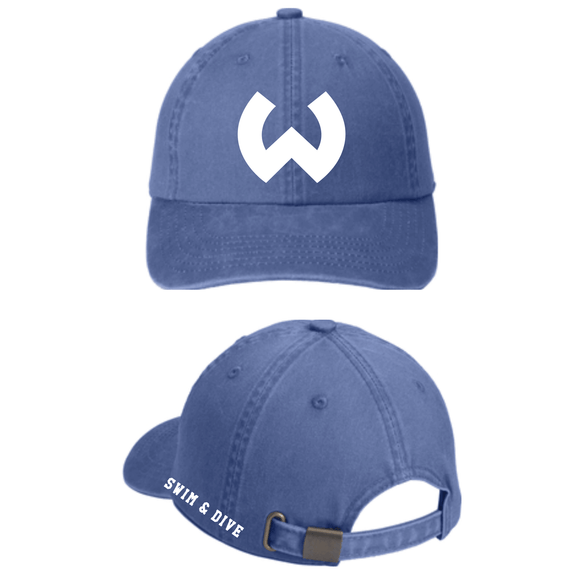 Wilton Warriors - Women's Garment Washed Cap