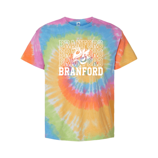 Murphy Spirit Unisex Multi-Color Tie-Dyed T-Shirt Branford