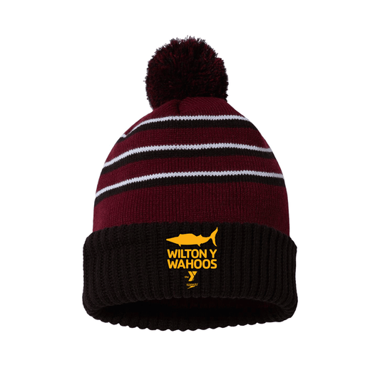 Wilton Y Wahoos - Pom Cuffed Beanie