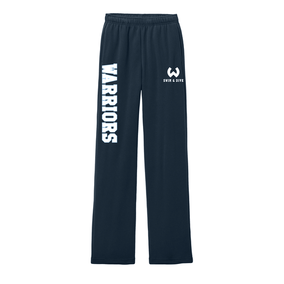 Wilton Warriors - Unisex Sponge Fleece Straight Leg Sweatpant