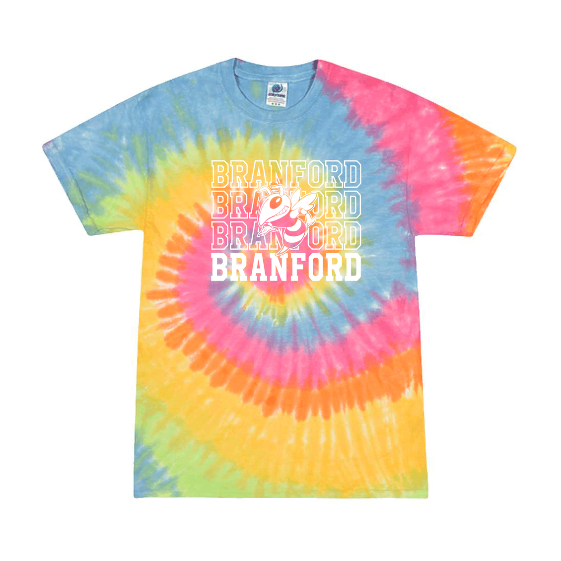 Murphy Spirit Youth Multi-Color Tie-Dyed T-Shirt Branford