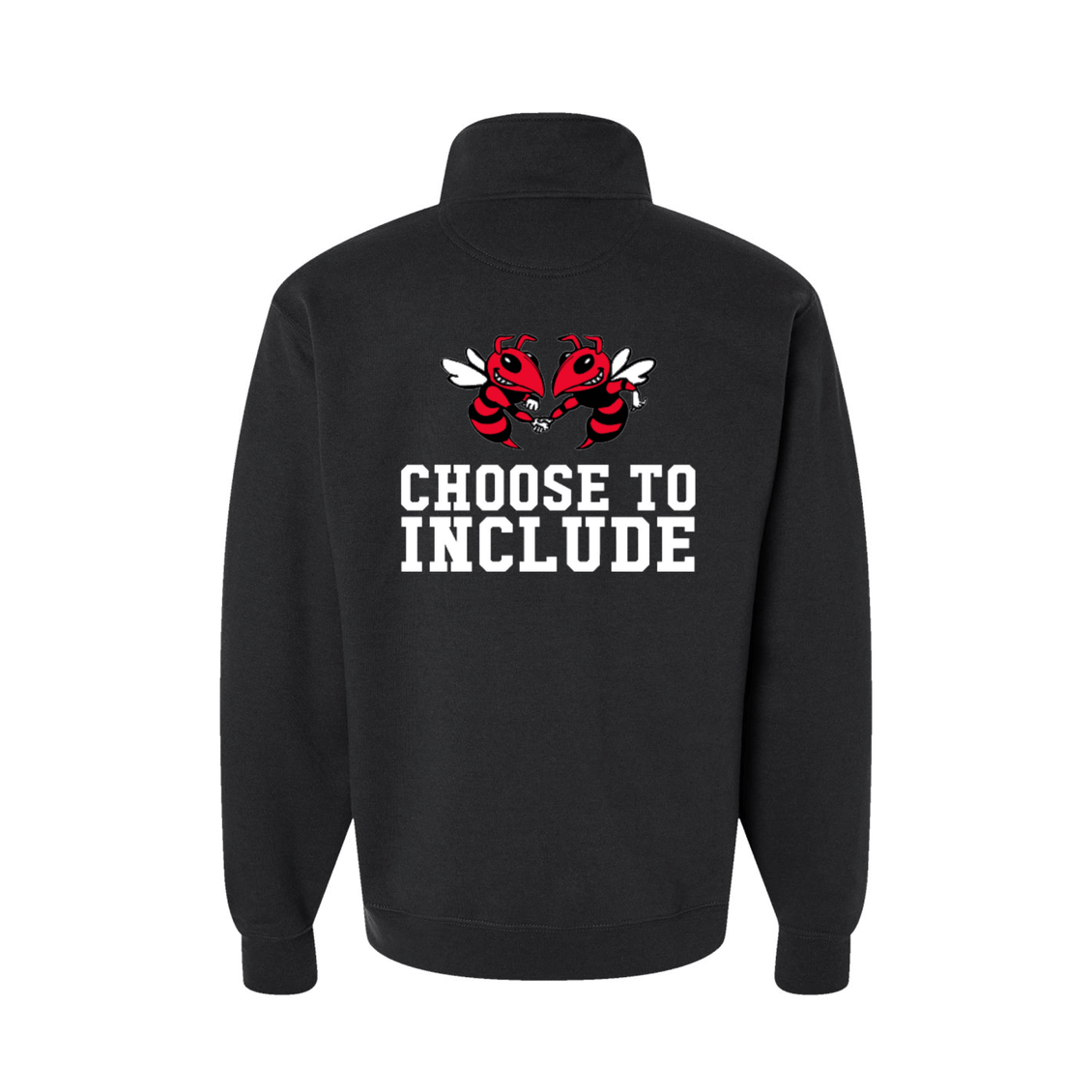 BHS Student Services - Powerblend® Quarter-Zip Pullover (Personalized)