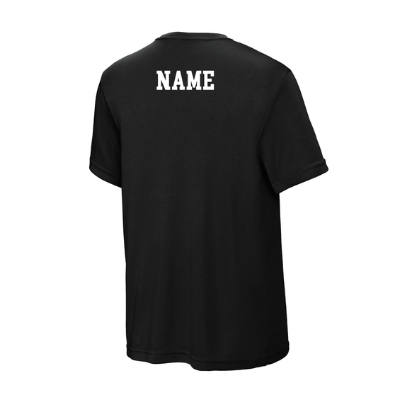 Guilford Football - Black Youth PosiCharge® Competitor™ Tee (Personalized)