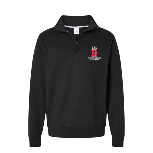 BHS Student Services - Powerblend® Quarter-Zip Pullover