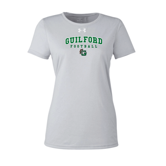 Guilford Football - Grey Ladies' Team Tech T-Shirt