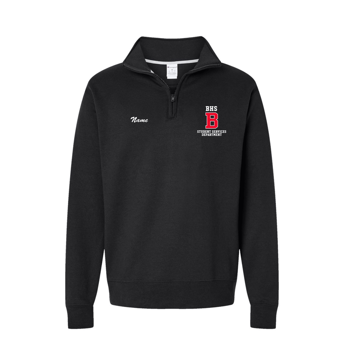 BHS Student Services - Powerblend® Quarter-Zip Pullover (Personalized)