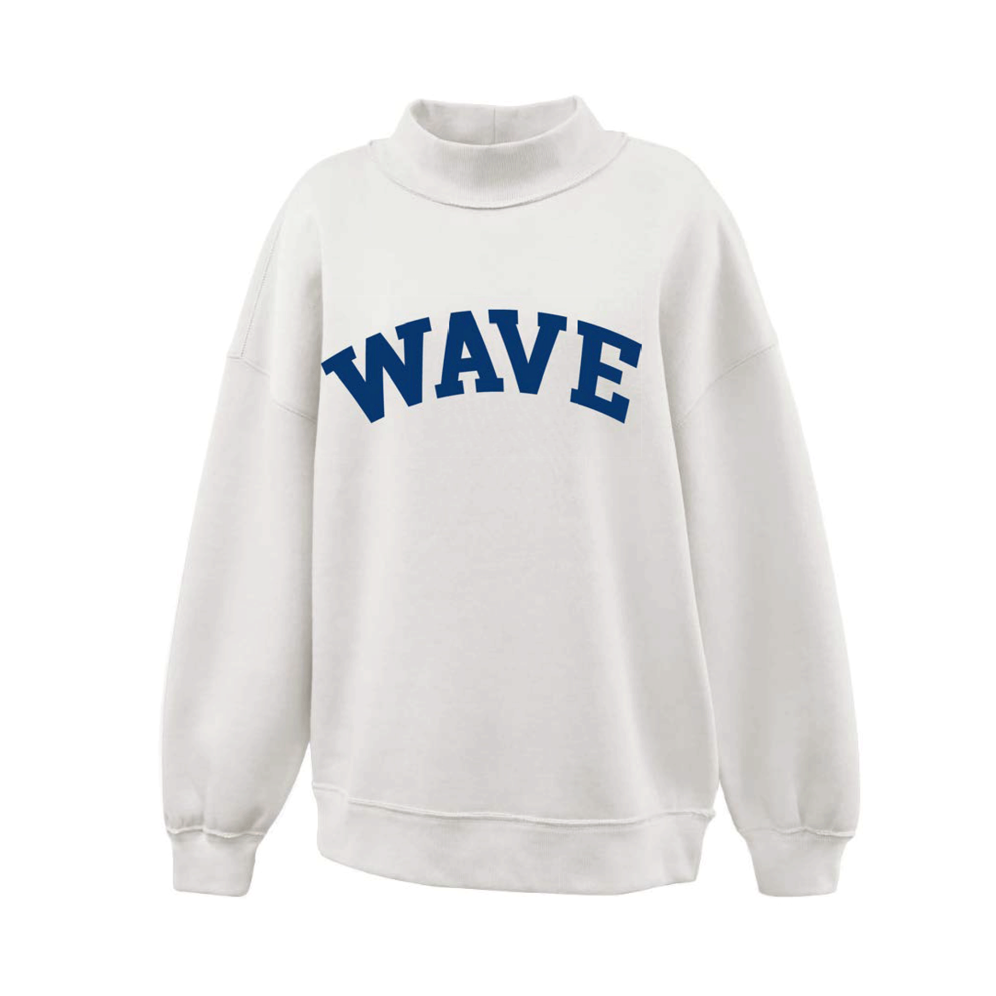 Mock Neck Wave