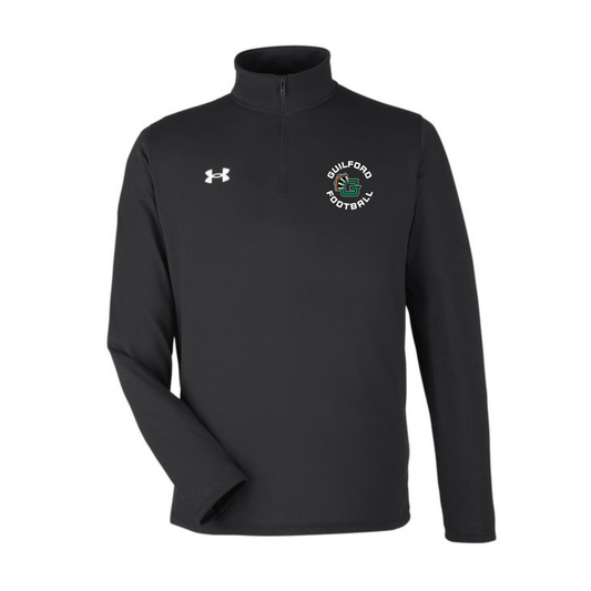 Guilford Football - Black Men's Team Tech Quarter-Zip