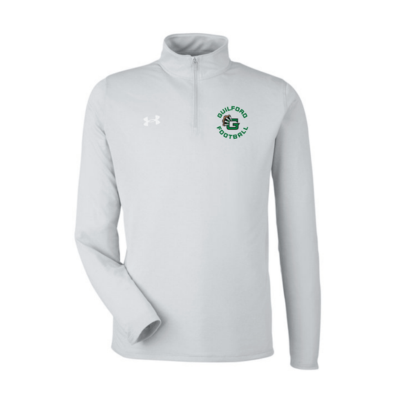 Guilford Football - Grey Men's Team Tech Quarter-Zip