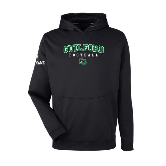 Guilford Football - Black Men's Storm Armourfleece (Personalized)