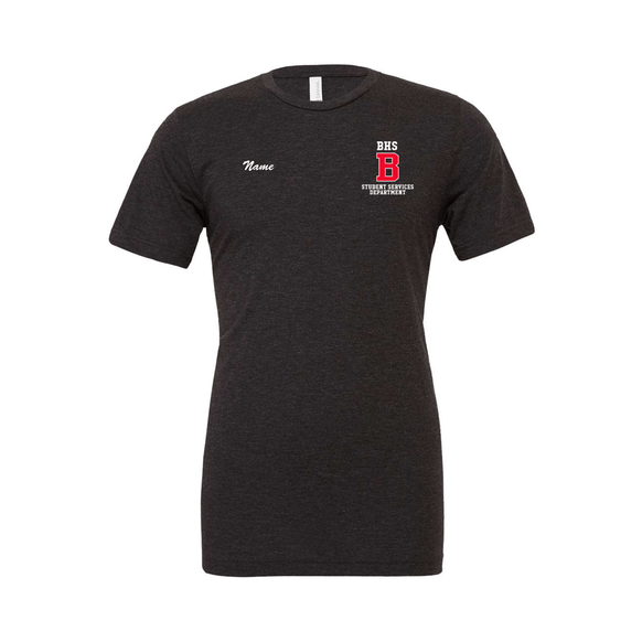 BHS Student Services - Triblend Tee (Personalized)