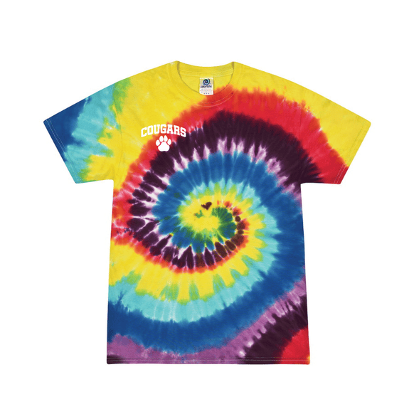 Killingworth Elementary - Carnival Youth Multi-Color Tie-Dyed T-Shirt