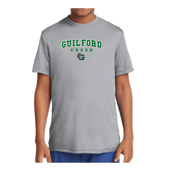 Guilford Cheer - Youth Performance Short Sleeve Tee