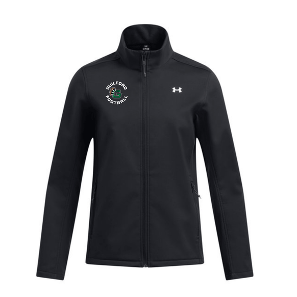 Guilford Football - Black Ladies' ColdGear® Infrared Shield 2.0 Jacket