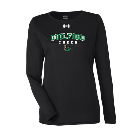 Guilford Cheer - Men's Team Tech Long-Sleeve T-Shirt