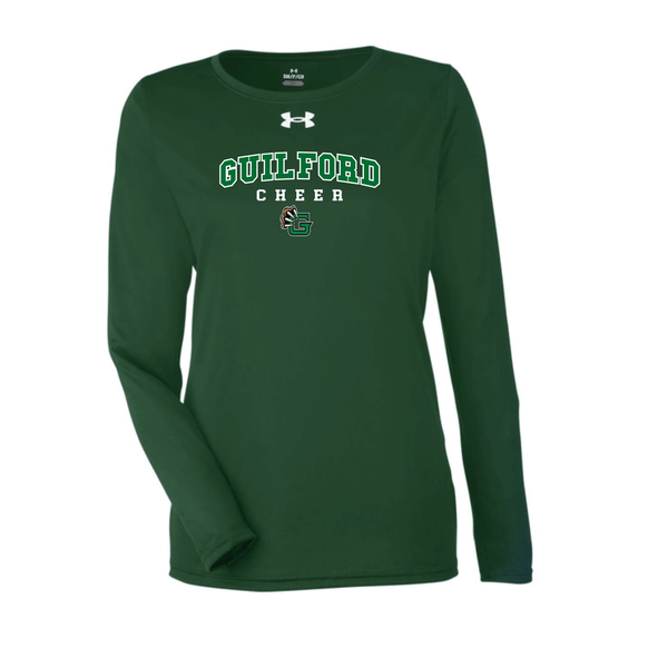 Guilford Cheer - Men's Team Tech Long-Sleeve T-Shirt