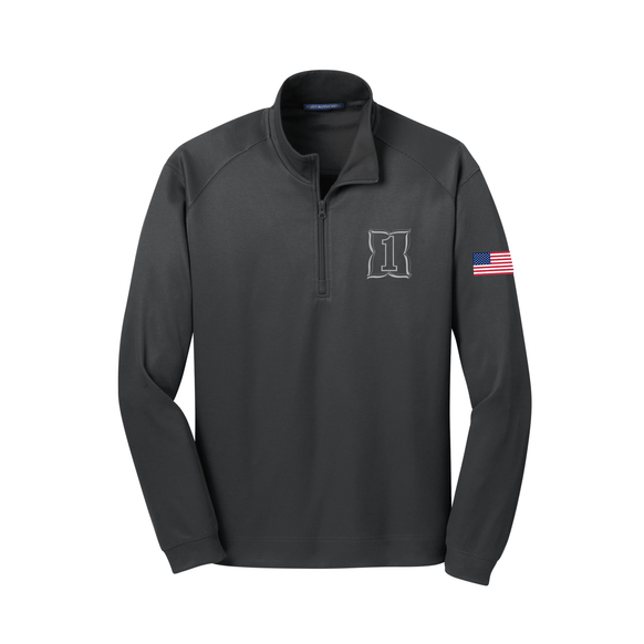 Madison Hose Company - Vertical Texture 1/4-Zip Pullover