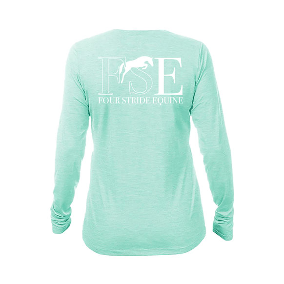 Four Stride Equine - Women's Breeze Tech Long Sleeve T-Shirt