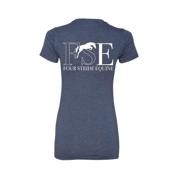 Four Stride Equine - Women's Slim Fit Tee