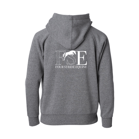 Four Stride Equine - Youth Lightweight Special Blend Raglan Zip Hood