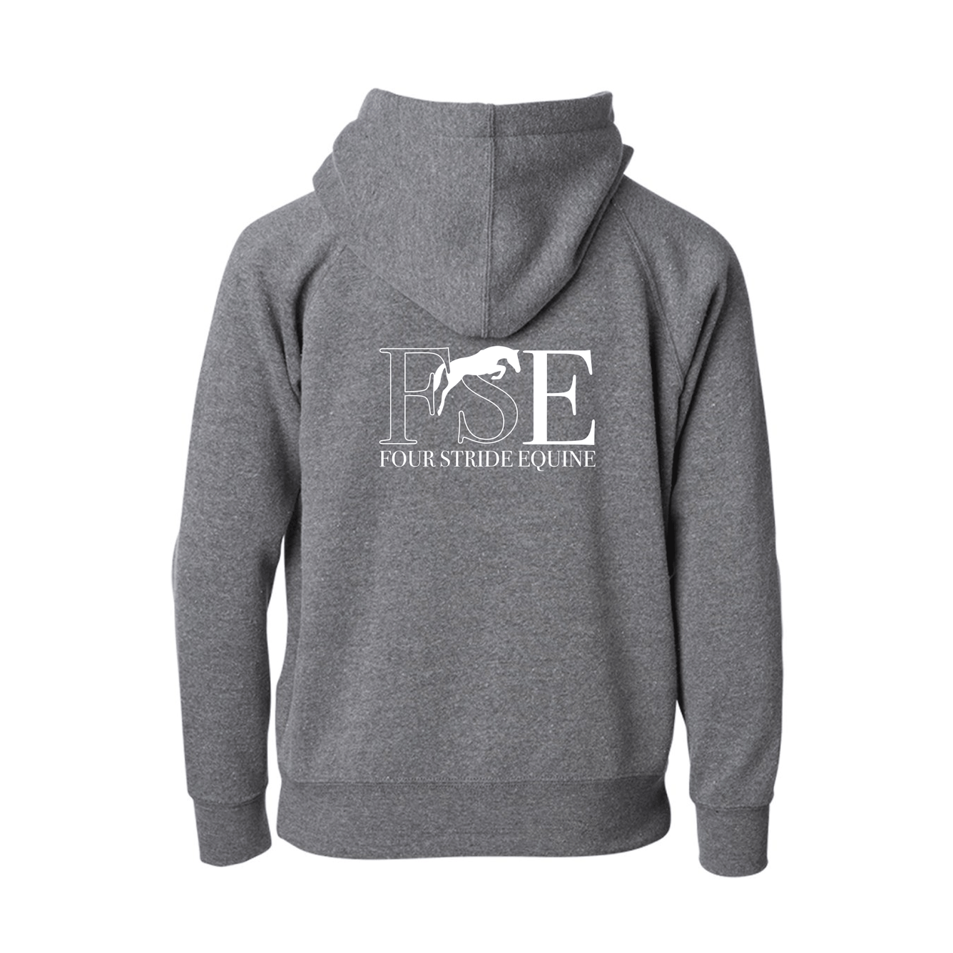 Four Stride Equine - Youth Lightweight Special Blend Raglan Zip Hood
