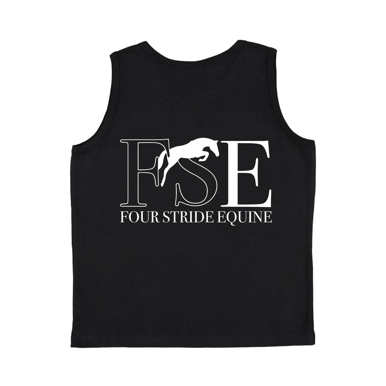 Four Stride Equine - Youth Fine Jersey Tank