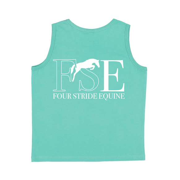 Four Stride Equine - Youth Fine Jersey Tank