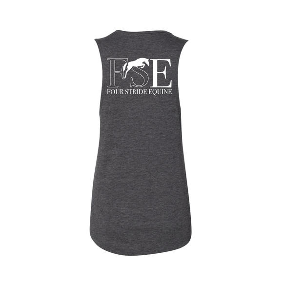Four Stride Equine - Women’s Festival Muscle Tank