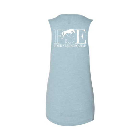 Four Stride Equine - Women’s Festival Muscle Tank