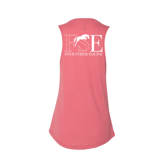 Four Stride Equine - Women’s Festival Muscle Tank