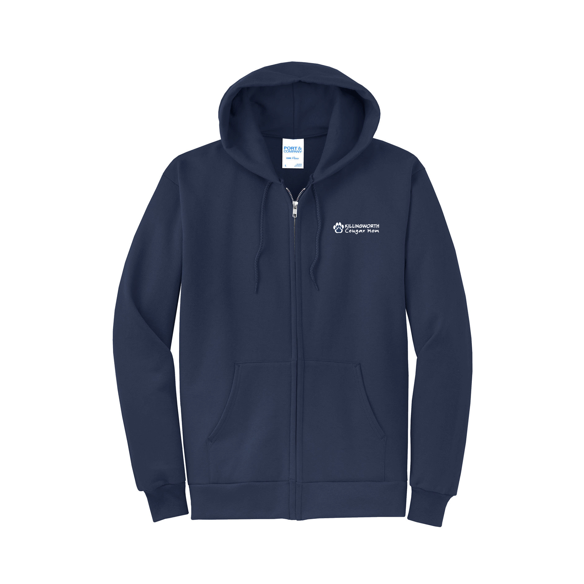 Killingworth Elementary - Full Zip Hood (No Personalization)
