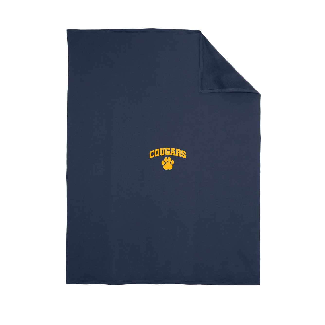Killingworth Elementary - Navy Oversized Core Fleece Sweatshirt Blanket