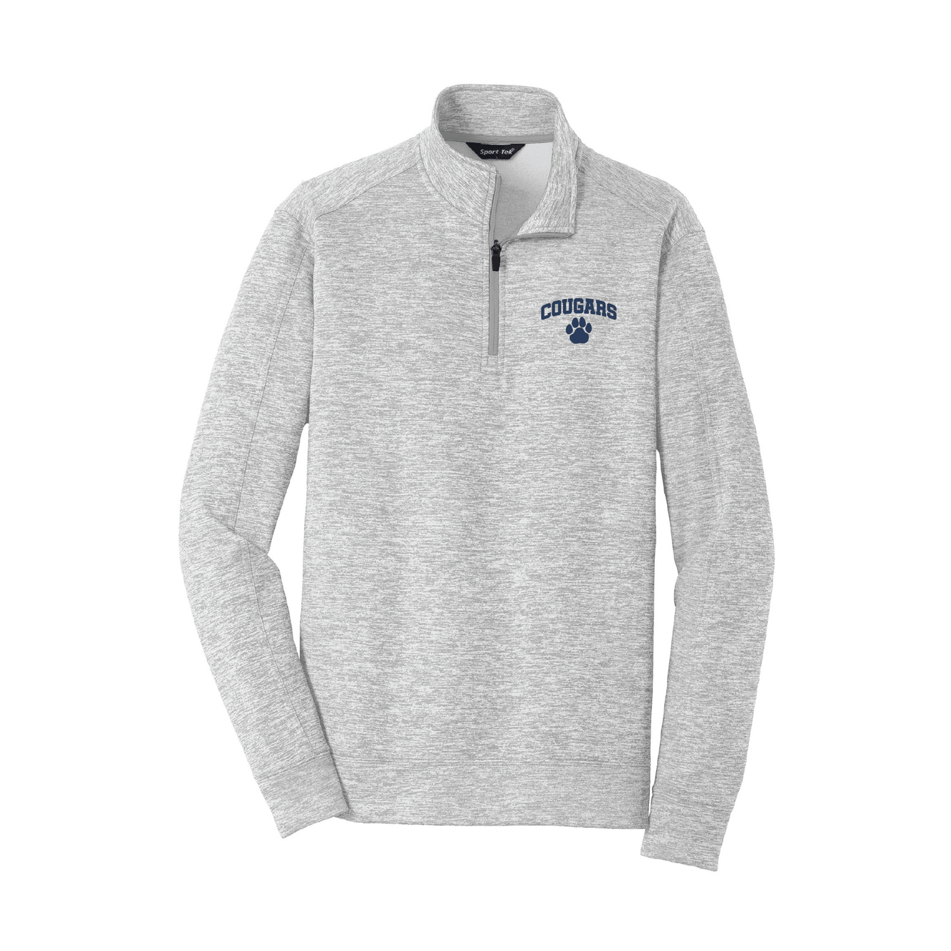 Killingworth Elementary - Silver PosiCharge® Electric Heather Fleece 1/4-Zip Pullover