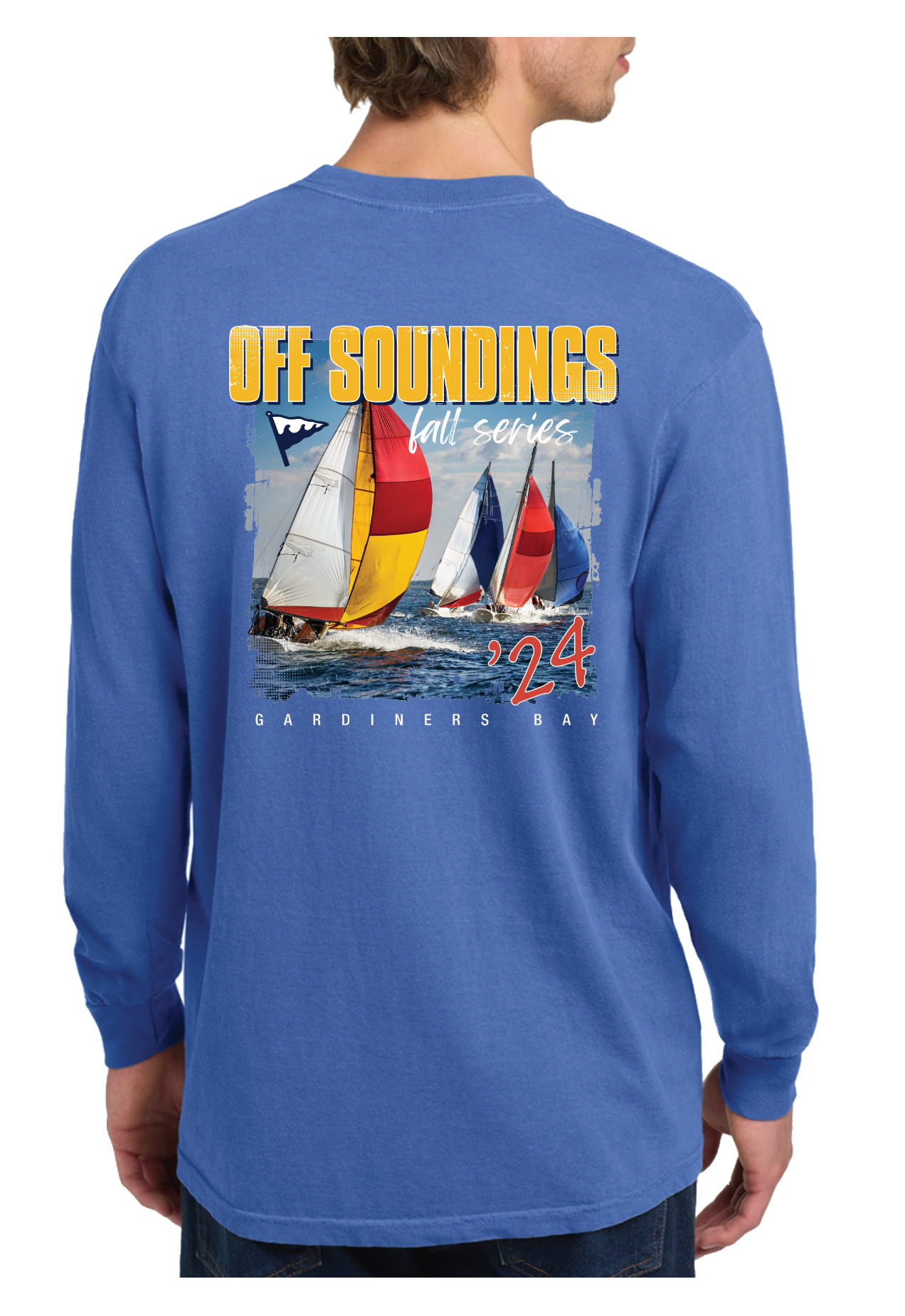 Off Soundings - Fall Series '24 Garment-Dyed Heavyweight Long Sleeve T-Shirt V2