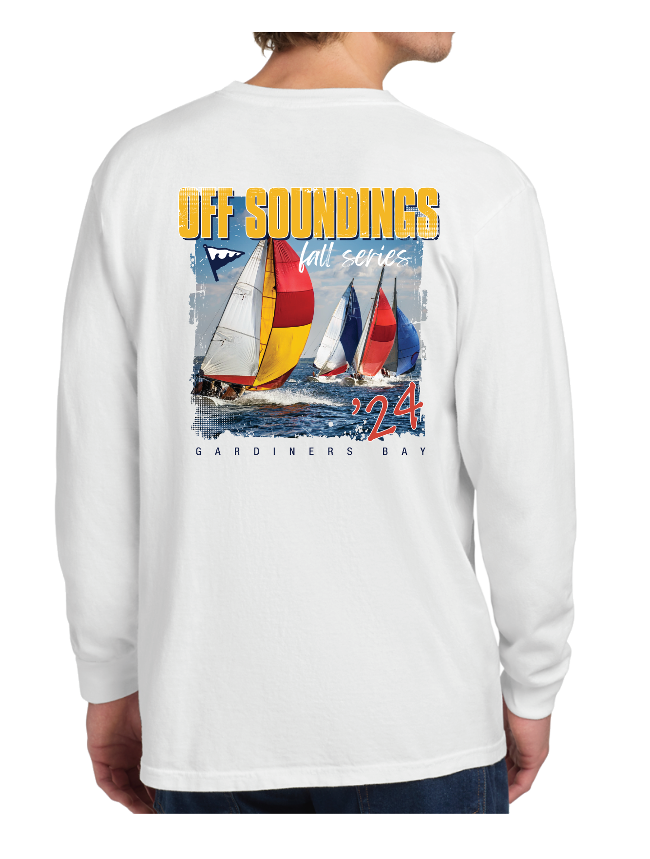 Off Soundings - Fall Series '24 Garment-Dyed Heavyweight Long Sleeve T-Shirt V2