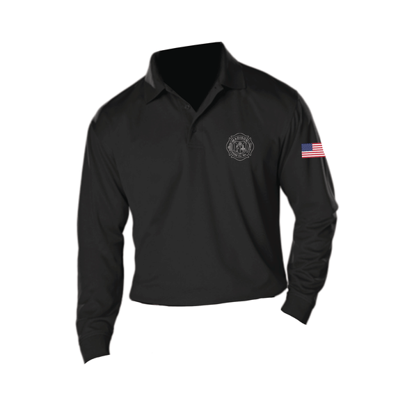 Madison Hose Company - Men's Snag Resistant Wicking L/S Polo