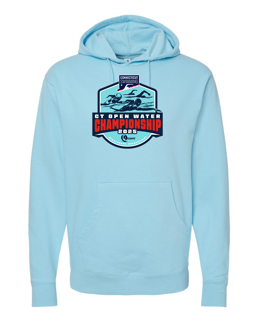 CT Open Water - Unisex Midweight Hooded Sweatshirt