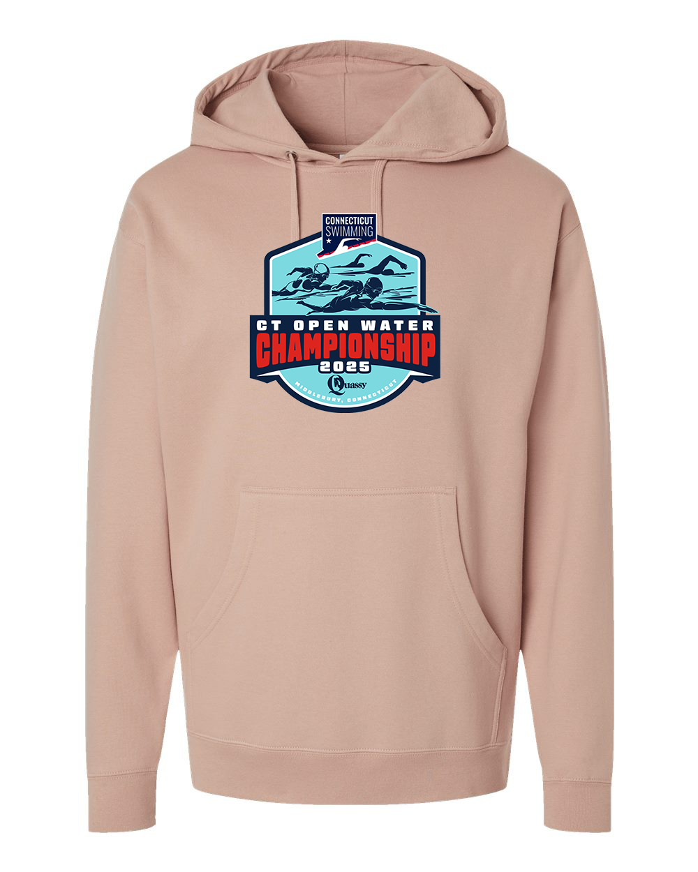 CT Open Water - Unisex Midweight Hooded Sweatshirt