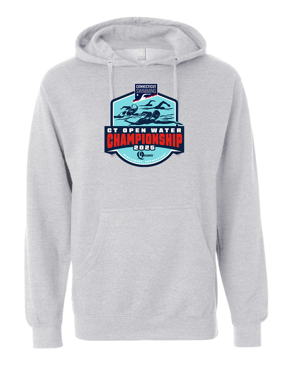CT Open Water - Unisex Midweight Hooded Sweatshirt