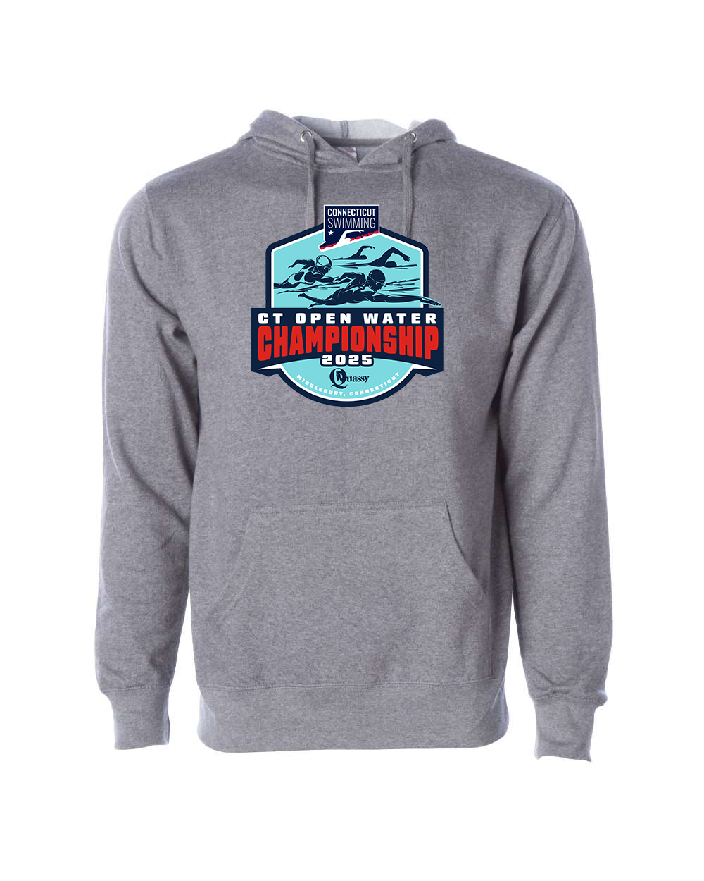 CT Open Water - Unisex Midweight Hooded Sweatshirt