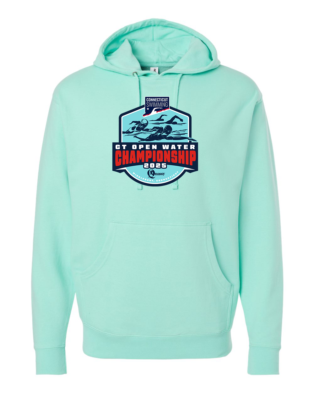 CT Open Water - Unisex Midweight Hooded Sweatshirt