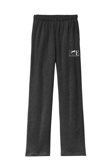 Four Stride Equine - Unisex Sponge Fleece Straight Leg Sweatpant