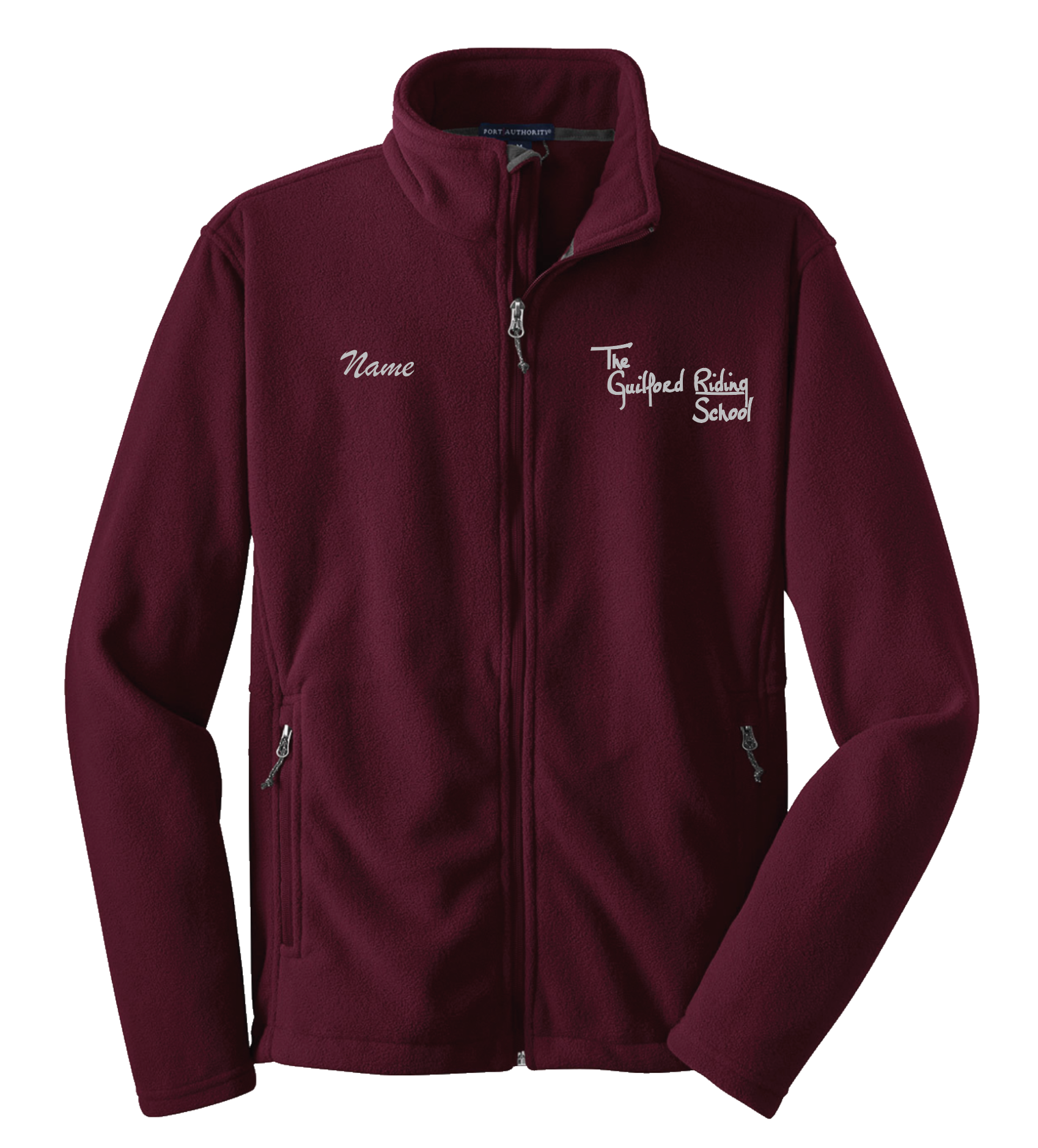 Guilford Riding School - Adult Fleece Jacket (Personalized)