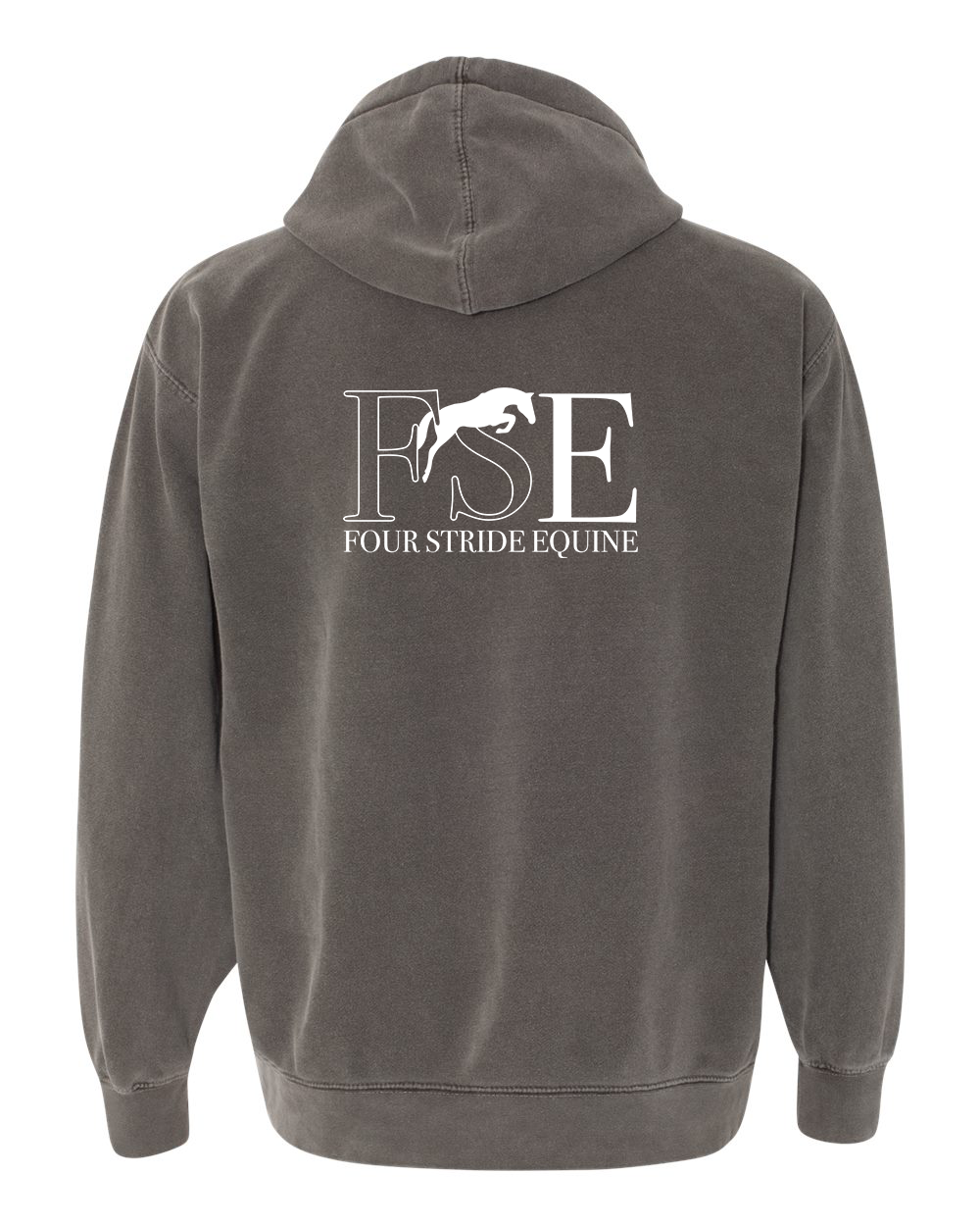 Four Stride Equine - Garment-Dyed Hooded Sweatshirt