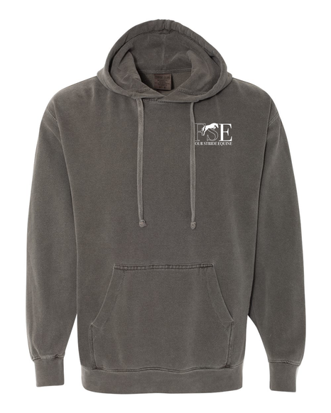 Four Stride Equine - Garment-Dyed Hooded Sweatshirt