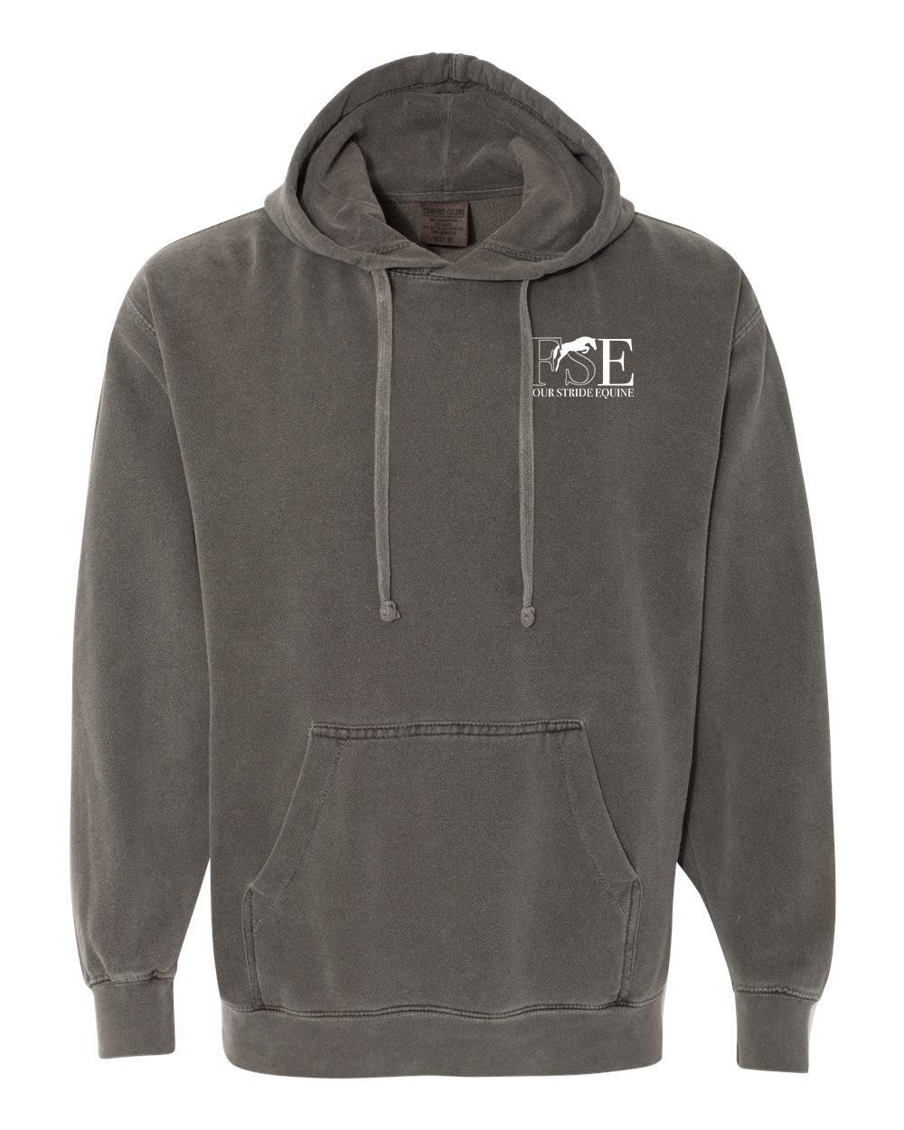 Four Stride Equine - Garment-Dyed Hooded Sweatshirt (Personalized)