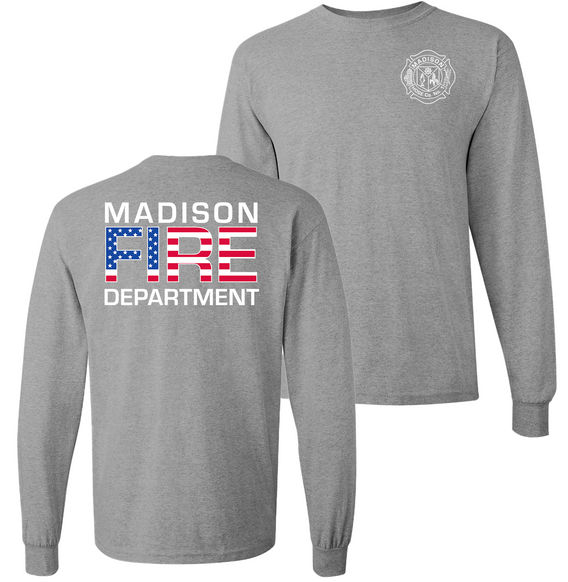 Madison Hose Company - Heavy Cotton™ 100% Cotton Long Sleeve T-Shirt